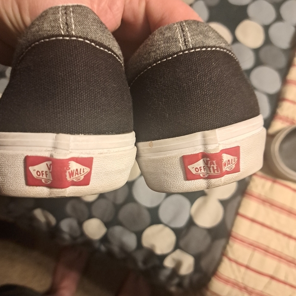 Good Pre-owned Condition Vans Era Gray/Black Mens Size 11.5 - Picture 5 of 5